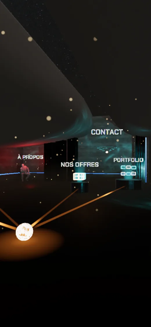 La même scène sur téléphone : les titres se réorganisent en colonne.